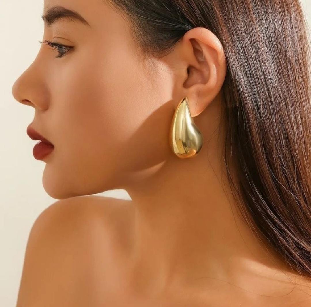 Aretes gota mujer